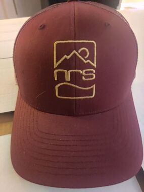 NRS‎ Maroon Trucker Hat with Gold Logo